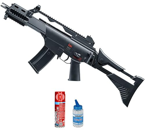 Arma de Airsoft HK G36C IDZ Advance electrica (6mm) | Arma Larga semiautomática de Bolas PVC
