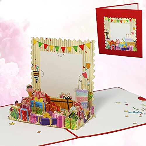 LINPOPUP®, LIN17761, Pop-Up Karte, Reisegutschein – 3D Gutscheinkarte Geburtstag, Geburtstagskarte, Abschied, Danke, Geldgeschenk Urlaubsgeld Reise, individueller Gutschein Gestaltung, N502