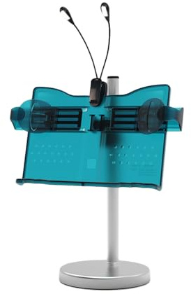 Notställ, Bordsmusikställ Med Dubbla Ändamål, Portabelt Justerbart Notställ, Lämpligt For Skola Och Hemmabruk (Color : Style1, Size : 41.5cm)