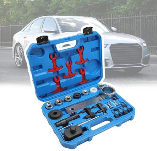 MangWany Herramienta de Ajuste del cigüeñal de levas del Motor con Deslizadores de árbol de levas, Compatible con 2.0T T40191 T10352 T10368 T40196 T10354 EA888 1.8 2.0 TSi Herramienta espaciadora