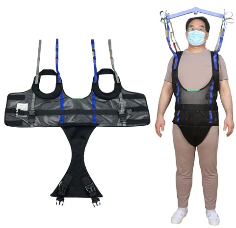 Ehucon Hoyer Lift Walking Sling for Patient Ambulation Training,Medical Slings Walking Standing Aids Weight Loading 550 Lbs (Large（Pack of 1）)