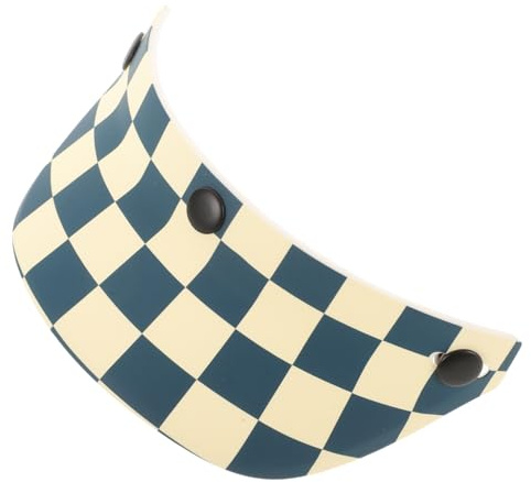 OUNONA Retro Helmet Motorcycle Visor Three-buckle Design Visor for Outdoor Riding