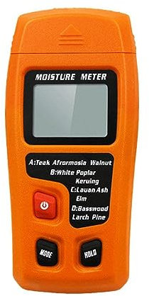Winkeabuy Humidimètre numérique à deux broches pour bois 0 ~ 99,9 % - Écran LCD - Testeur d'humidité du bois