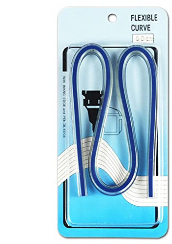 Biegsames Gebogenes Lineal Aus Kunststoff Flexibles Kurvenlineal Leicht Lesbar Für Technische Zeichnungen Schneider Nähdesign Draphics