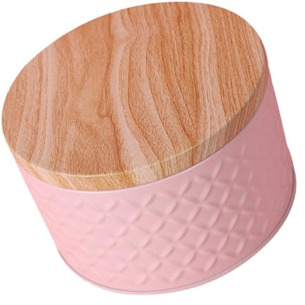 Gogogmee Scatola Rotonda in Ferro Per Dolci e Snack Ragazzo Ragazza Contenitore Resistente Con Coperchio Per Biscotti e Caramelle Scatola Regalo Durevole Per Conservazione Alimenti