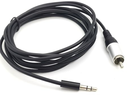 Affidabile spina da 3,5 mm a cavo connettore singolo RCA per la trasmissione del suono