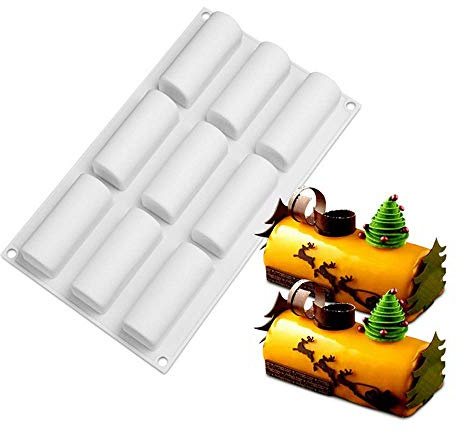Moule à gâteau en Silicone, moules 3d, 9 Trous Rectangle