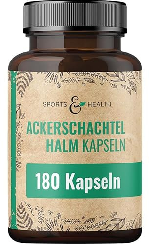 Ackerschachtelhalm Kapseln 500 mg - 180 Kapseln vegan Zinnkraut-Extrakt