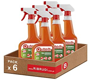 Mistolin Desengrasante con spray eficaz para limpiar todo tipo de partes y superficies (6)