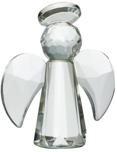 ifundom Kristallglas Engelsfigur Filigrane Glaskunst Engelsdeko Bruchfeste Glas Engel Skulptur Für Wohnzimmerdekoration