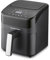 GOURMETmaxx Friggitrice Digitale Ad Aria Calda 4L | Airfryer Con Timer e Touch Screen | Funzioni e Programmi Versatili | A Risparmio Energetico, Quasi Senza Olio | Mini