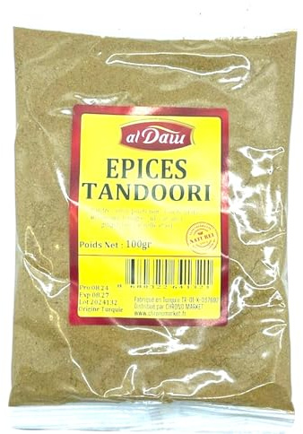 Épices Tandoori 100g | Al Daw | 100% Naturel, Epices Assaisonnement, Cuisine Exotique & Authentique