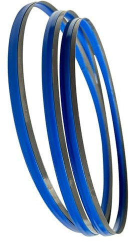 LYVQZPWLR mit Sägen, mit Sägen, 3 Stück M42 Hochgeschwindigkeits-Bandsägeblätter, 690 x 13 mm M42 Bi-Metall-Bandsägeblatt for DCS377, 18 TPI scharfe Bandsägeblätter