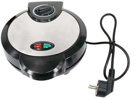 PEPLAYTAL Machine à Crêpes Électrique Crêpière Antiadhésive Pour Pancakes Galettes Glace Appareil De Cuisine Inoxydable Pour Usage Domestique