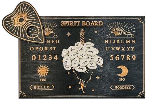 Baja De Madera Ouija Siptity | Maker De Decisiones De Mensaje Mágico con