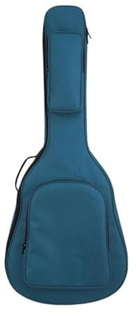 ZHSOAO Gitarrentasche Gitarrentasche, tragbare Gitarrentasche, gepolsterte Softcase-Tasche for E-Bassgitarren for akustische Klassische Gitarre FüR Den Flugtransport Geeignet(Blue)