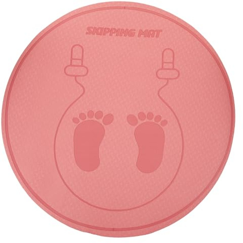 UPKOCH Skipping Rope Mat Portable Workout Pad Non-slip for Jump Rope Exercise at Home Outdoor Fitness Training Random Color