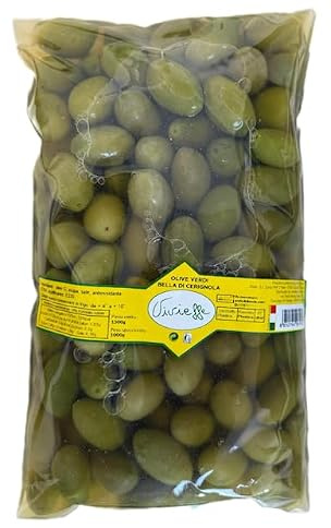 OLIVE VERDI BELLA DI CERIGNOLA 1 Kg (peso sgocciolato)