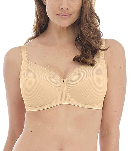 FANTASIE Women's Fusion Underwire Cup Side Support Full Coverage Bra, Sand, 32G