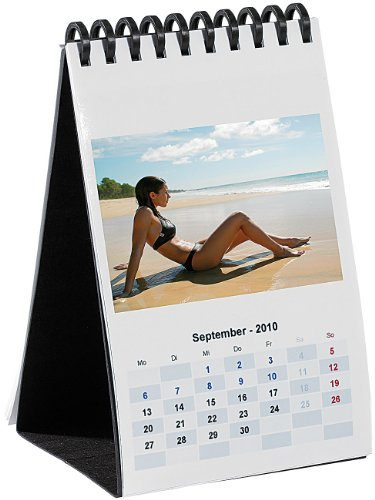 Your Design Fotokalender: Tischkalender-Set A6 hoch 260g/m² (Kalender-Papier, Fotodrucker-Kalender, Inkjet)