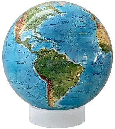 Relief Map Earth Globe - Snapspheres 7.3