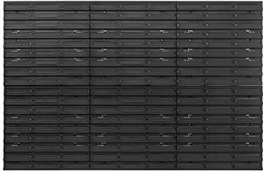 PAFEN Wandregal Lagerregal – 1158 x 780 mm – 6X Montagewand 386 x 390mm Werkzeugwand Lochwand Werkstattwand aus Kunststoff