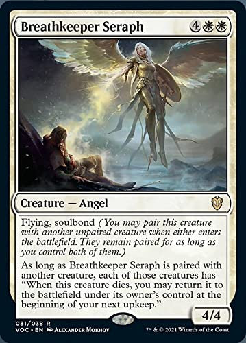 Magic: the Gathering - Breathkeeper Seraph (031) - Crimson Vow Commander