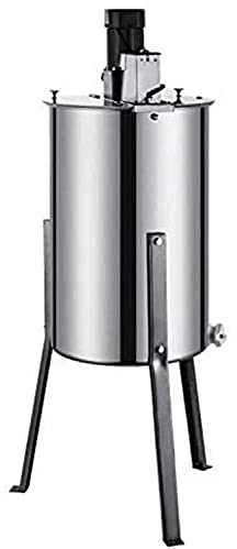 Verbesserter elektrischer Honigschleuder-Separator mit 3 Rahmen, Wabenschleuder-Trommelextraktionsausrüstung aus Edelstahl in Lebensmittelqualität, blau