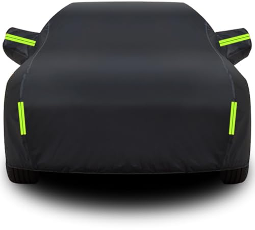KEERSONG Auto Abdeckplane für Audi A3 Convertible Autoabdeckung Winter,Abdeckplane Auto Wasserdicht und atmungsaktiv,Vollgarage Autoabdeckung,Wetterfeste Staubdicht(Color:B)