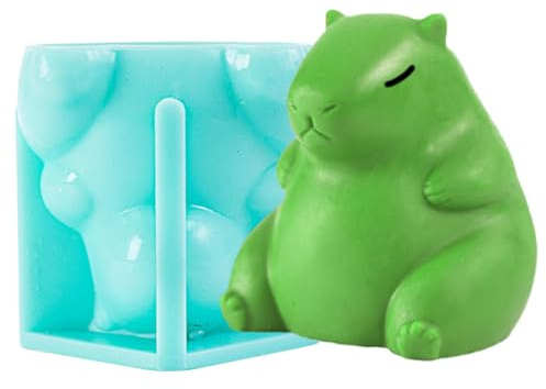 Stampo per gelato Capibara, stampo per torta Capibara in silicone,Stampo per candele per mousse di gelato Capibara | Stampo per torta in silicone Capibara per torta mousse, cubetti di ghiaccio a