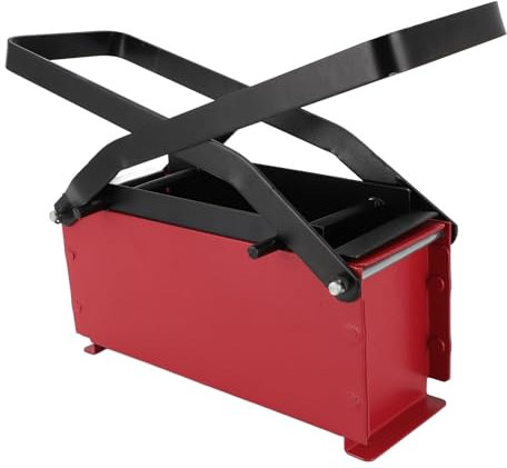 Depisuta Máquina para Hacer Briquetas de Periódicos, Prensa de Hierro para Trabajo Pesado, Máquina para Hacer Troncos de Papel, Fácil Operación, Multifuncional, Compacta y Portátil, para