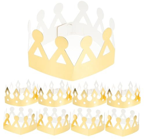 Abaodam Niedliche Geburtstagskrone Hut Papierkappe Für Kind Erwachsene Babyparty Foto-requisite Dekorativ