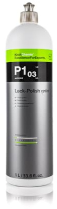 Koch-Chemie Lack Polish Grun P1.03 schützt, perfektioniert, fügt Tiefe hinzu und verstärkt den Lack Ihres Fahrzeugs, Hochglanzfinish, 1 Liter