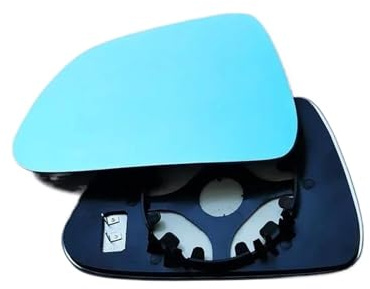 Reservspegelglas Bil För Tesla För Model 3 2019 2020 2021 Yttre Backspegelglas Vitt Blått Glas Med Uppvärmning(A pair blue)