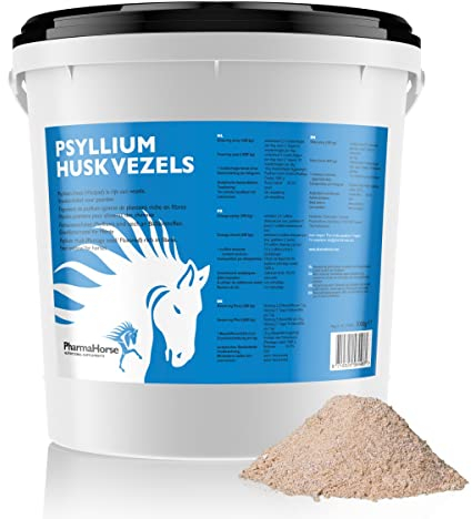PharmaHorse Psyllium | Fonction intestinal du Cheval | pour Chevaux Qui vivent dans Un Environnement avec du Sable | sans sucres ajoutés et sans éléments dopants | 3000 grammes