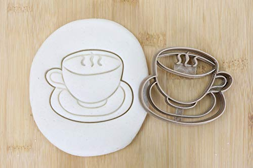 Kaffeetasse cookie cutter Fondant Keksstempel/Ausstechform keksausstecher PLA ca.8cm