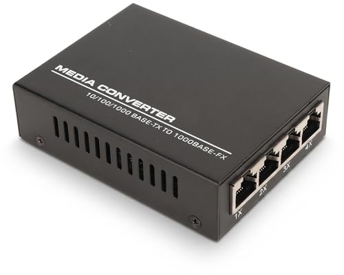 Gigabit-Ethernet-Medienkonverter, SFP-Glasfaser-auf-RJ45-Ethernet-Adapter, 1000Base auf 10/100/1000Base-T, Glasfaser-Transceiver-SFP-Modul, Bis zu 120 Km