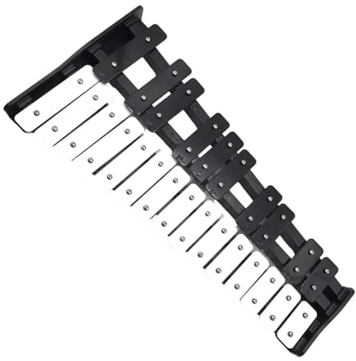 25 Tasten Glockenspiel Xylophon Professionelles tragbares Aluminium-Schlaginstrument Glockenspiel Schlaginstrument