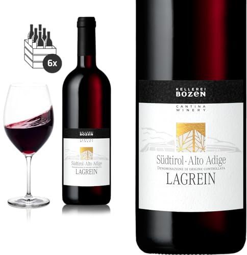 6er Karton 2023 LAGREIN Südtirol von Kellerei Bozen - Rotwein