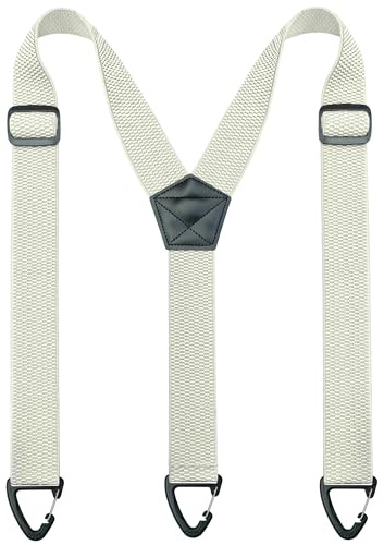 JEMYGINS Tirantes para hombre al aire libre tipo Y longitud ajustable con hebilla triangular antideslizante