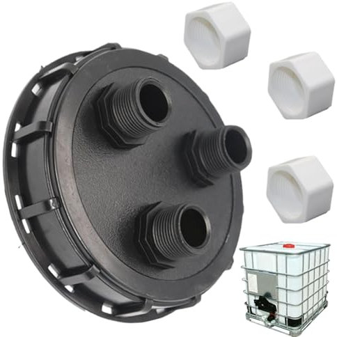 cubierta de barril de tonelada, tapas de tanque de agua líquida - Tapas de barril de tonelada Tapas de tapón de barril con orificio de ventilación - Tapa de barril de lluvia resistente al desgaste,