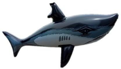 LCKKJHG Luftmatratze Wasser 1 Stück schwimmendes Hai-Schwimmspielzeug, aufblasbares Wasserschwimmbad, Simulation von Walfischen, Tieren, Spielzeug, Poolzubehör