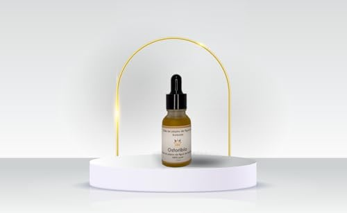 Huile de Pépins de Figue de Barbarie - 15ml, 100% Pure et BIO, Anti-Âge Naturel, Soin de la Peau, OSTORIBIO
