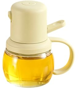 JAMNGHB Bottiglia spruzzatore di olio di precisione per friggitrici ad aria riduce il consumo di grassi L'ugello assicura la pulizia a mano di olio solido nebulizzatori per aceto e salse