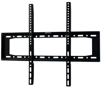 Vetrineinrete® Staffa tv da 32” a 80” pollici supporto a muro per televisore plasma lcd schermo attacchi vesa max 200x200 600x500 mm