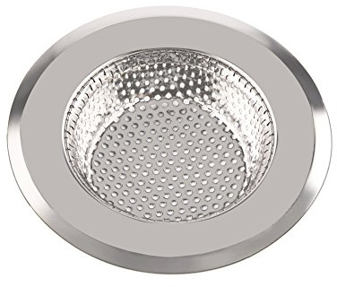 Edelstahl Abflusssieb Spüle Sieb für Küche Spüle Spülbecken Krümel Sieb Bad Badewanne Dusche Haare Haarsieb (11cm, 4er Set)