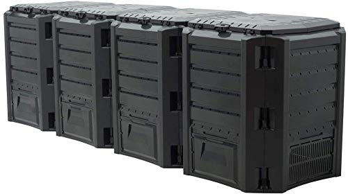 SK Komposter Gartenkomposter Kompostierer Kompostbehälter Schnellkomposter 1600 Liter