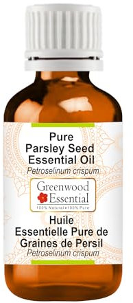 Greenwood Essential Pure Parsley Seed Essential Oil (Petroselinum crispum) Steam Distilled Natural Therapeutic Grade 15ml (0.50 oz)