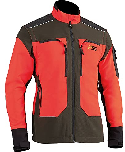 PSS Softshelljacke X-treme Vario - Ganzjahresjacke mit abnehmbaren Ärmeln - Softshellweste mit Verstärkungen, Größe:M