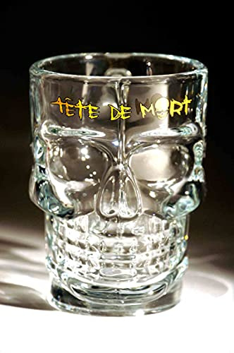 TUFF LUV Tete De Mort Verre à Bière Triple Crâne / Cocktail